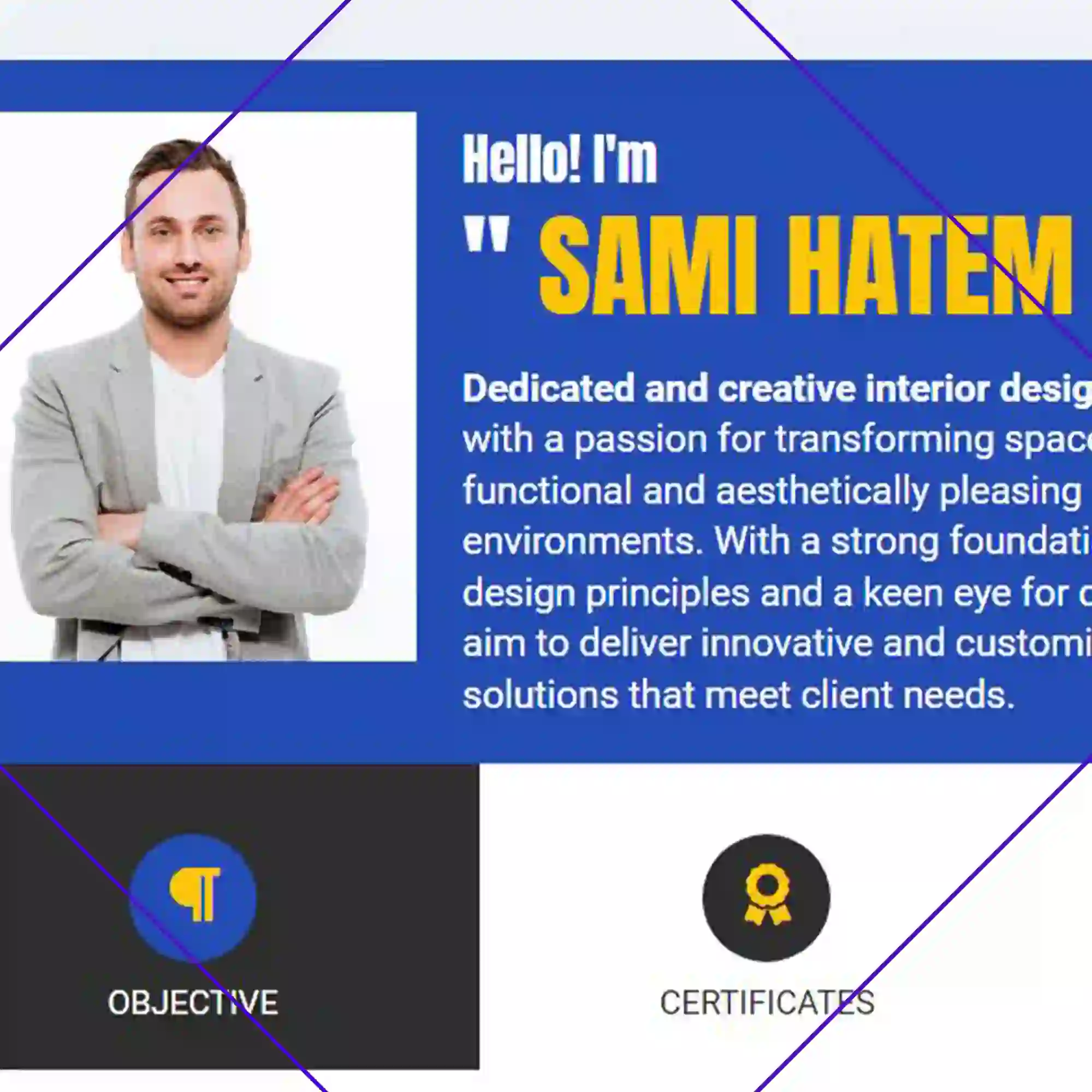 Writing CV templates in Yemen